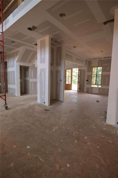 In-progress construction of a new home in , Monroe, GA (Image 58).