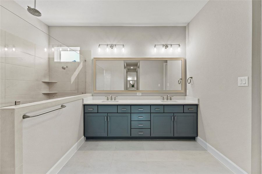 Furnished interior view inside a new home in , Katy (Image 42).