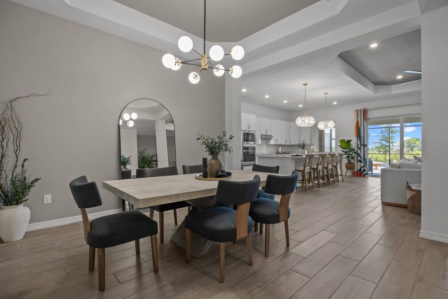 Furnished interior view inside a new home in , Venice (Image 16). Furnished interior view inside a new home in , Venice (Image 16).