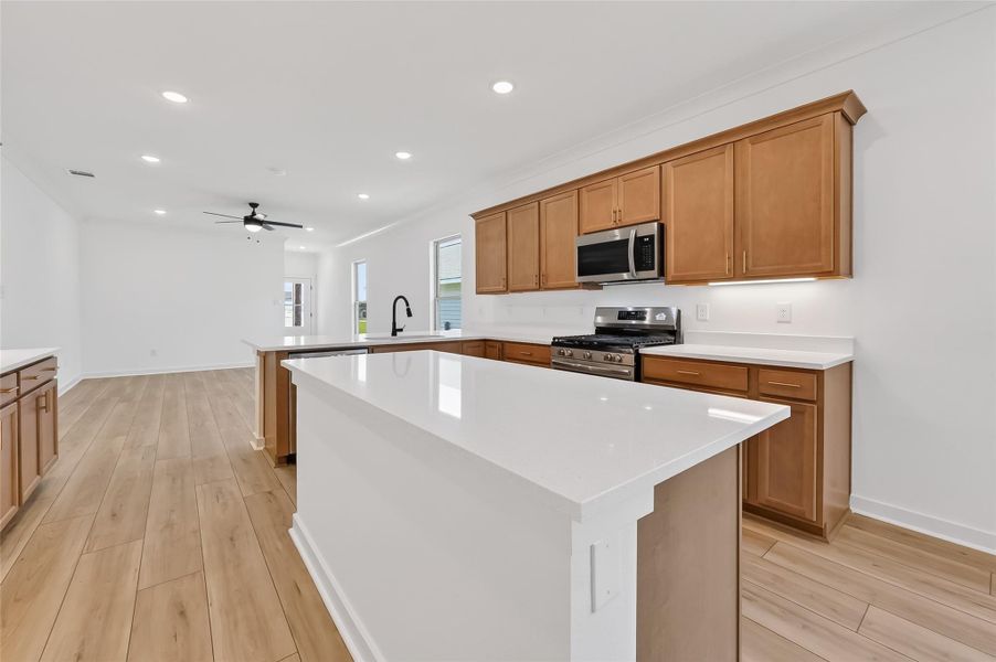 Furnished interior view inside a new home in Mostyn Springs, Magnolia (Image 4).