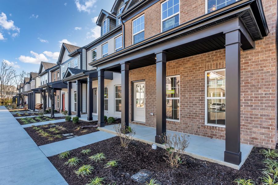 Exterior details and patio area of a home in Oxford Station, Gallatin (Image 2). Exterior details and patio area of a home in Oxford Station, Gallatin (Image 2).