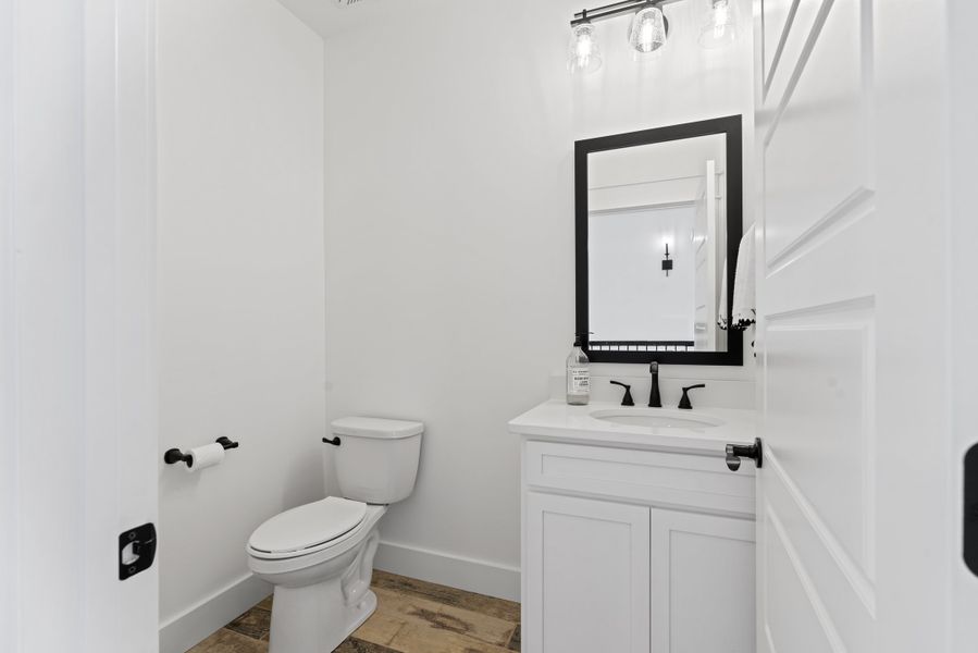 Representative furnished interior of a home built from the Converse Elite by Enchanted Homes in Smokey Hills, Campobello (Image 11).