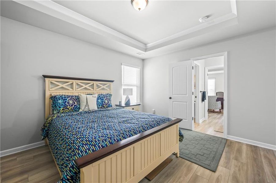 Furnished interior view inside a new home in , Atlanta (Image 17).