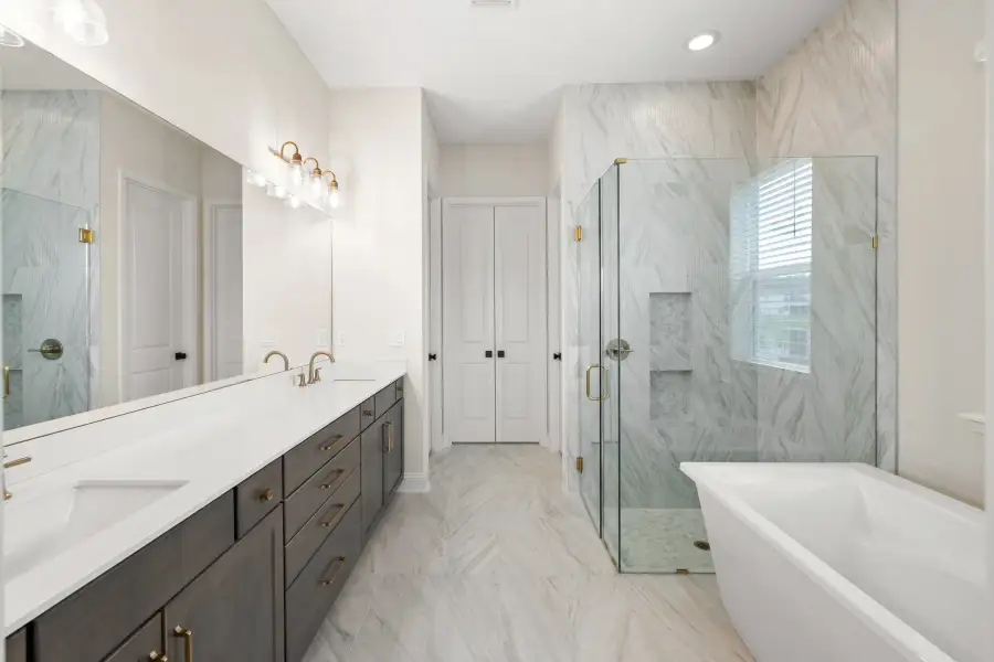 Representative furnished interior of a home built from the Aurora by Riverside Homes in Sagebrush at EverRange, Jacksonville (Image 20).