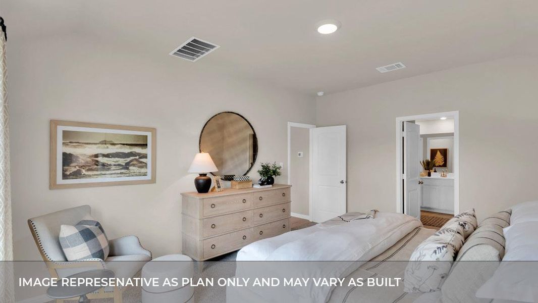 Furnished interior view inside a new home in Thunder Rock, Marble Falls (Image 24).