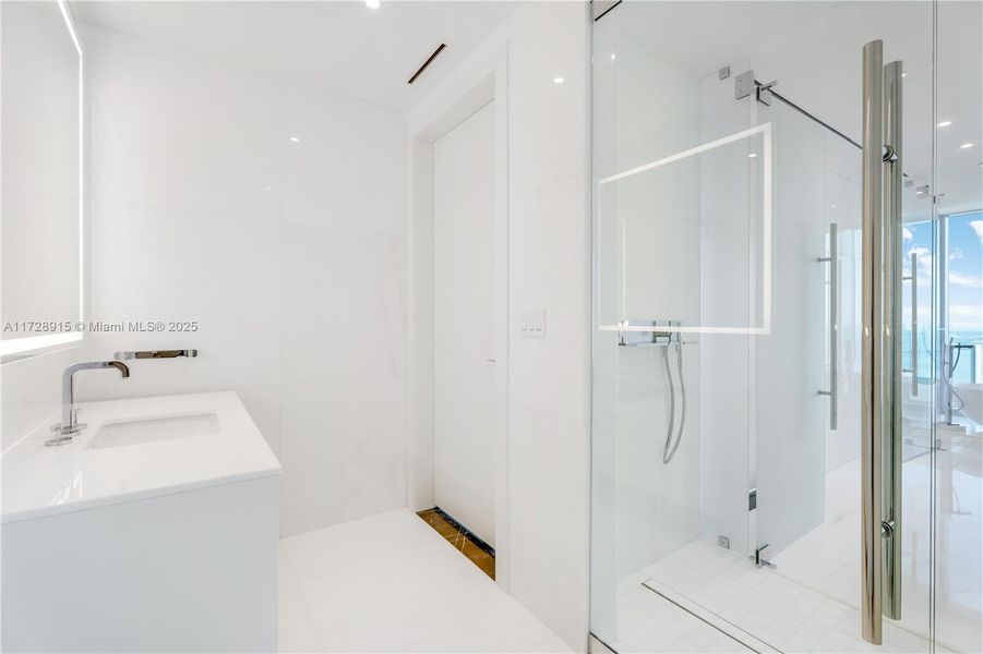 Furnished interior view inside a new home in Aston Martin Residences, Miami (Image 6). Furnished interior view inside a new home in Aston Martin Residences, Miami (Image 6).