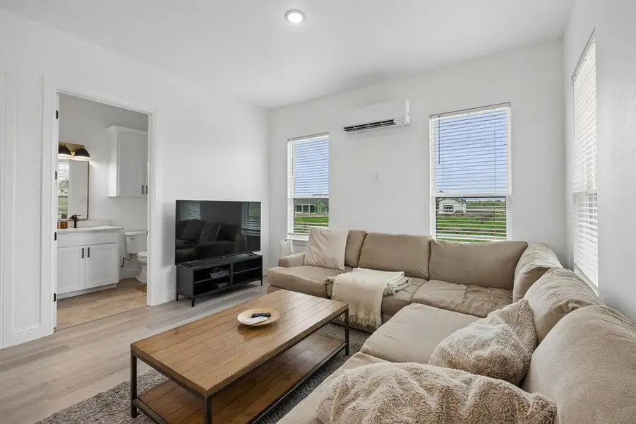 Furnished interior view inside a new home in , Northlake (Image 4).
