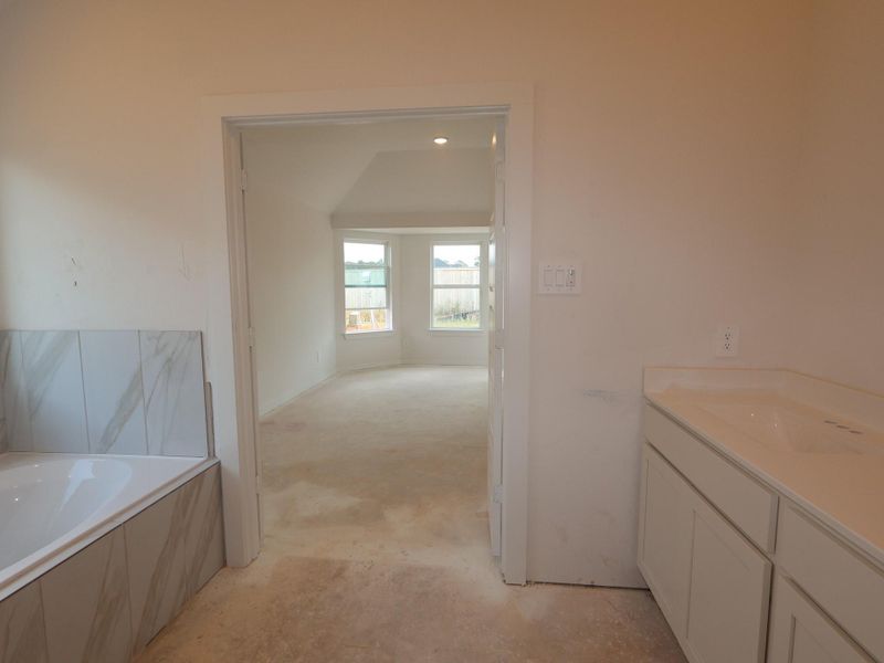 In-progress construction of a new home in Magnolia Ridge, Magnolia, TX (Image 11).