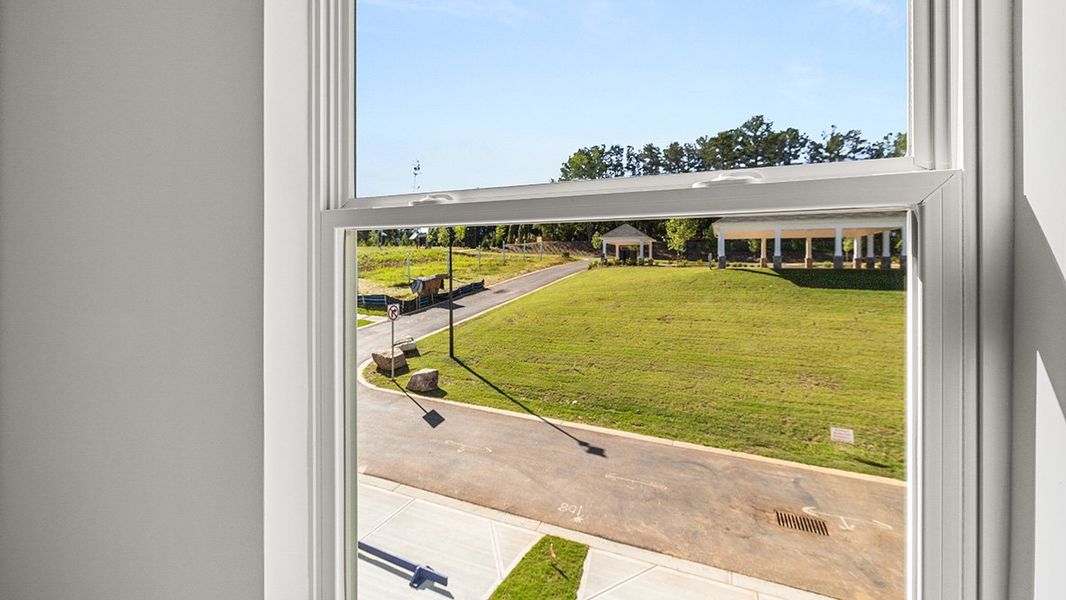 Image 29 representing the AMESBURY by D.R. Horton in Waypoint, Flowery Branch, GA.