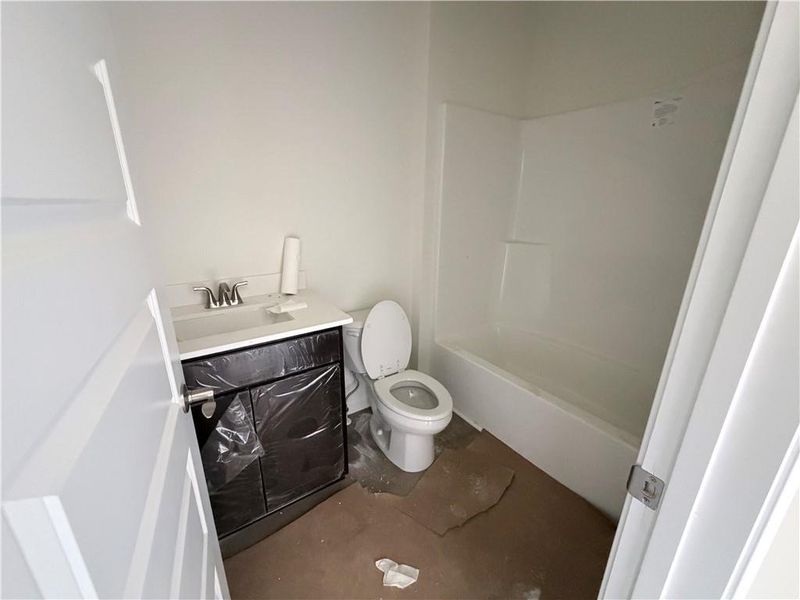 In-progress construction of a new home in , Rockmart, GA (Image 28).