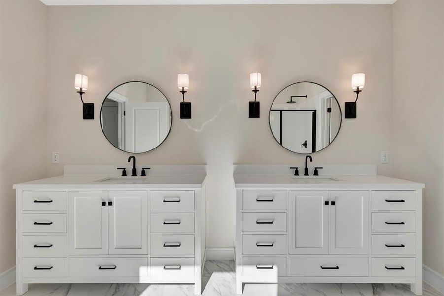 Furnished interior view inside a new home in Elevon, Lavon (Image 9).