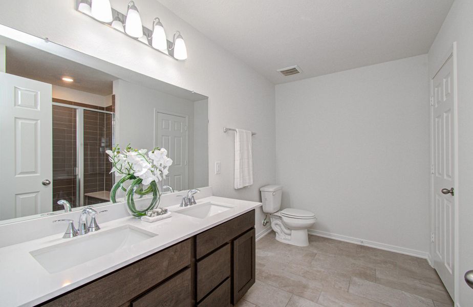 Furnished interior view inside a new home in , Hockley (Image 13).