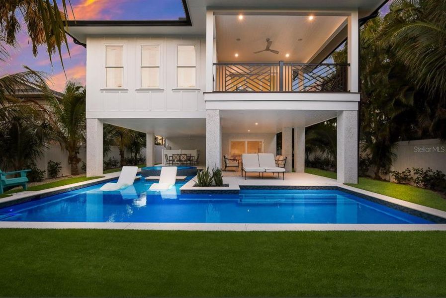 Exterior details and patio area of a home in , Anna Maria (Image 31). Exterior details and patio area of a home in , Anna Maria (Image 31).