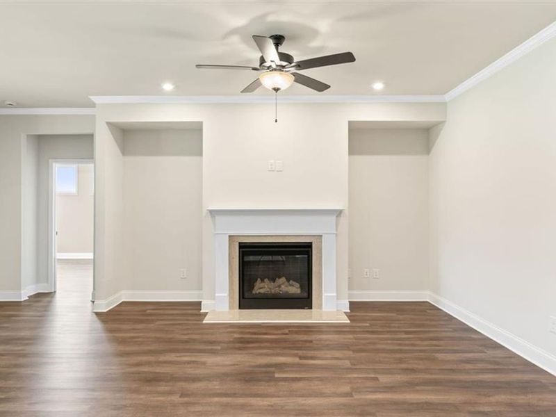 Spacious, unfurnished interior of a new home in Wehunt Meadows, Hoschton (Image 16).