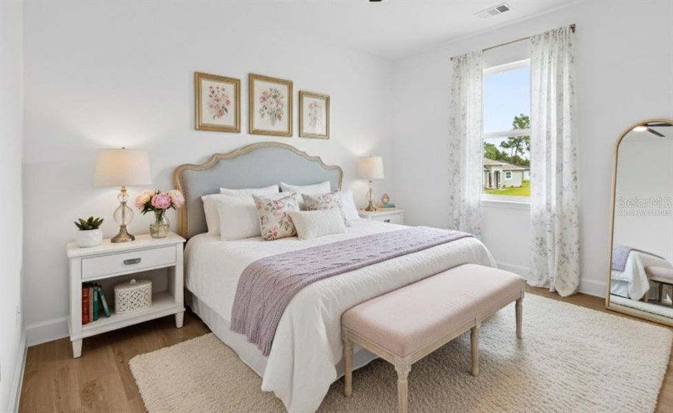 Furnished interior view inside a new home in , Ocala (Image 13).