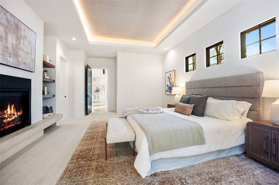 Furnished interior view inside a new home in , Colorado Springs (Image 5).