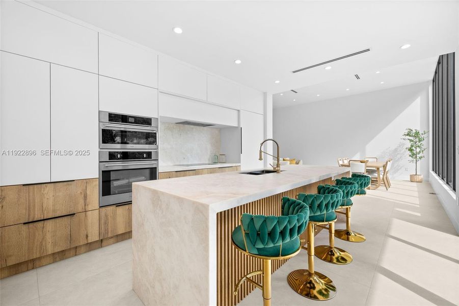 Furnished interior view inside a new home in , Miami (Image 6).