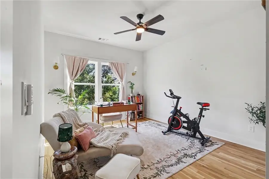 Furnished interior view inside a new home in , Atlanta (Image 6).