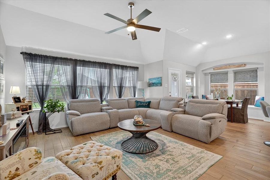 Furnished interior view inside a new home in Silo Mills, Joshua (Image 7).