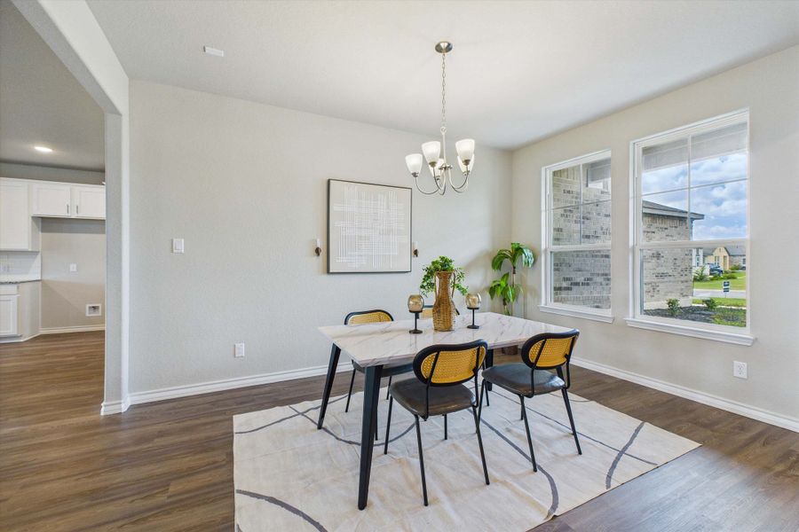 Representative furnished interior of a home built from the The Foster E by Davidson Homes LLC in Potranco Oaks, Castroville (Image 7).