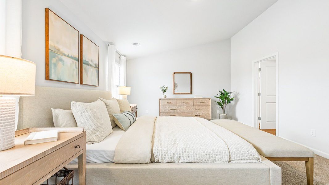 Furnished interior view inside a new home in Marion Village, Santee (Image 18).