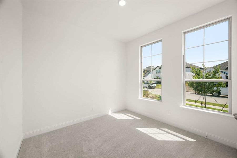 Spacious, unfurnished interior of a new home in The Oaks, Red Oak (Image 17). Spacious, unfurnished interior of a new home in The Oaks, Red Oak (Image 17).