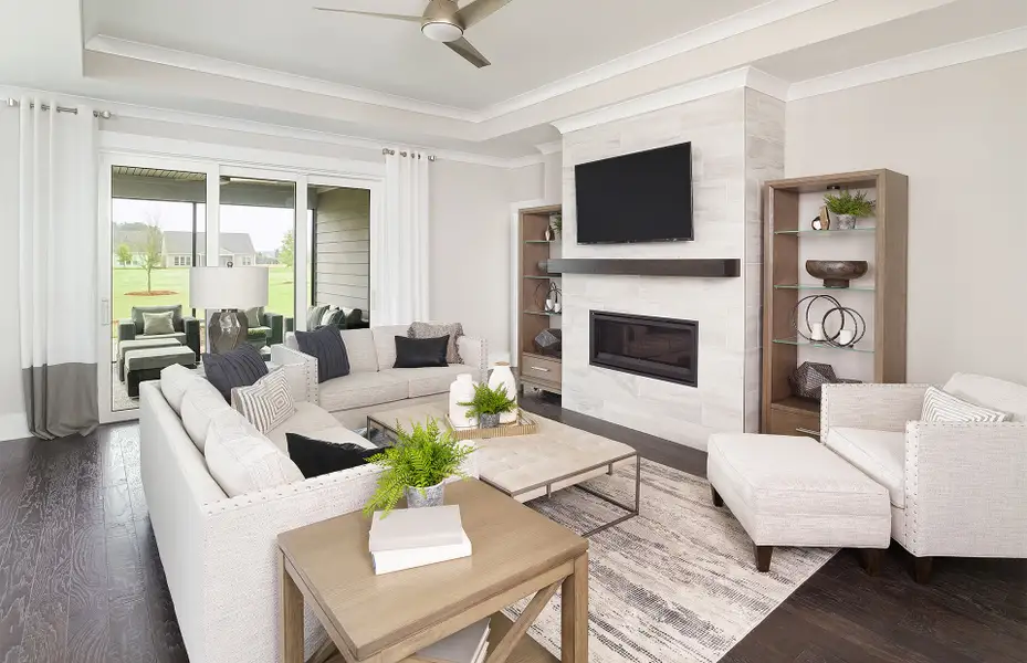 Furnished interior view inside a new home in Del Webb Charleston at Nexton, Summerville (Image 6).