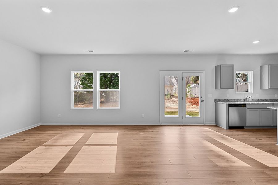 Spacious, unfurnished interior of a new home in Bell West, Kernersville (Image 23).