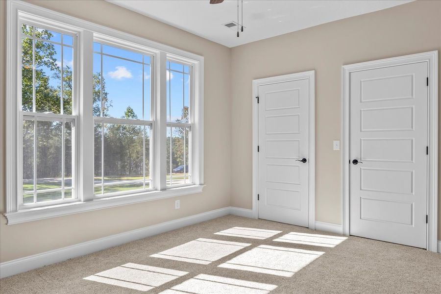 Representative unfurnished interior of a home built from the Converse Elite by Enchanted Homes in Pointe Summit, Slater-Marietta (Image 62).