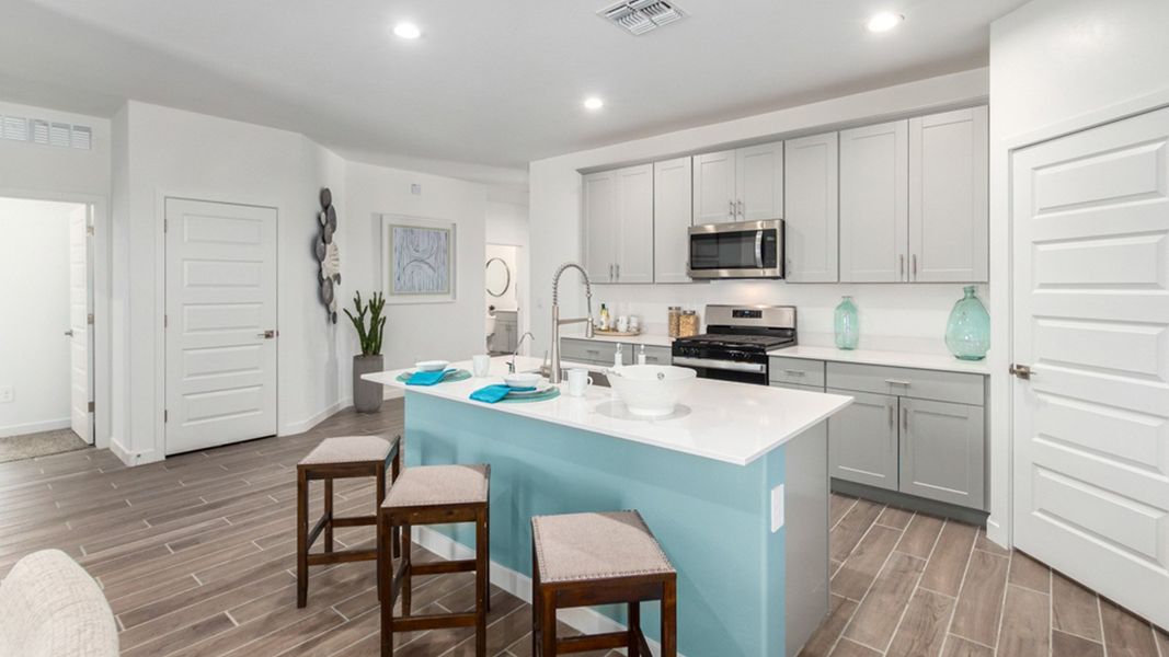Furnished interior view inside a new home in Saguaro Bloom, Marana (Image 9).