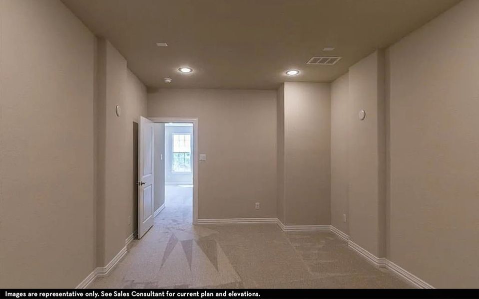 Representative unfurnished interior of a home built from the Cappiello by CastleRock Communities in Arcadia, Brentwood (Image 21).