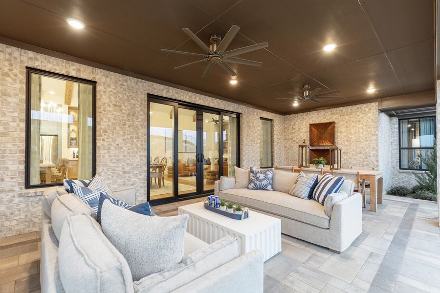 Representative Patio - some options shown Representative Patio - some options shown