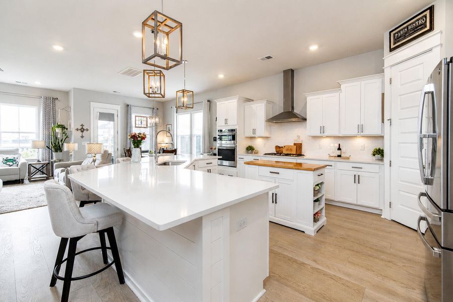 Furnished interior view inside a new home in Carnes Crossroads, Summerville (Image 9).
