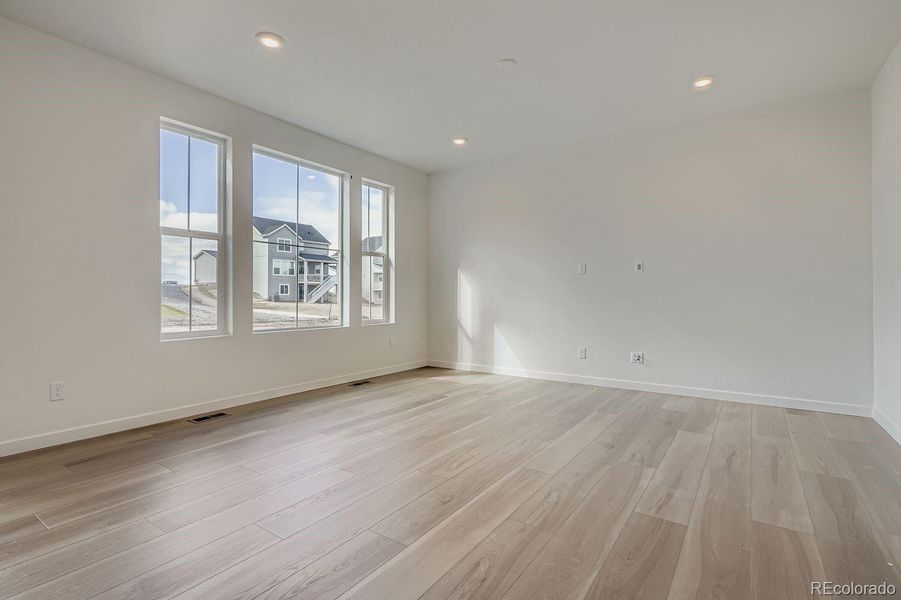Spacious, unfurnished interior of a new home in Independence: The Pioneer Collection, Elizabeth (Image 9). Spacious, unfurnished interior of a new home in Independence: The Pioneer Collection, Elizabeth (Image 9).