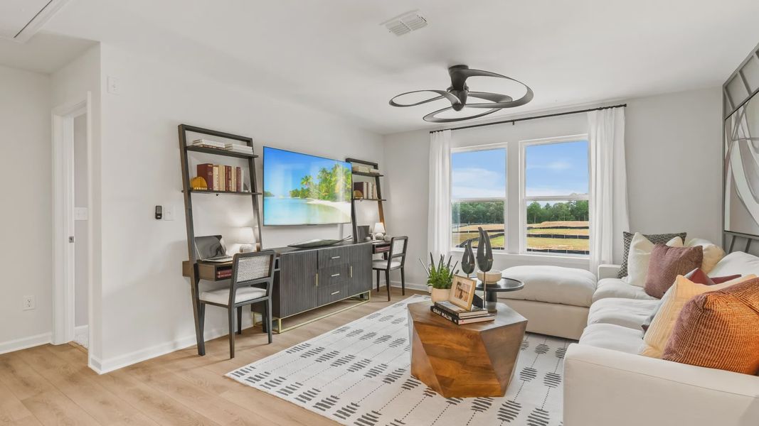 Furnished interior view inside a new home in Hamilton Lakes, Loganville (Image 20).