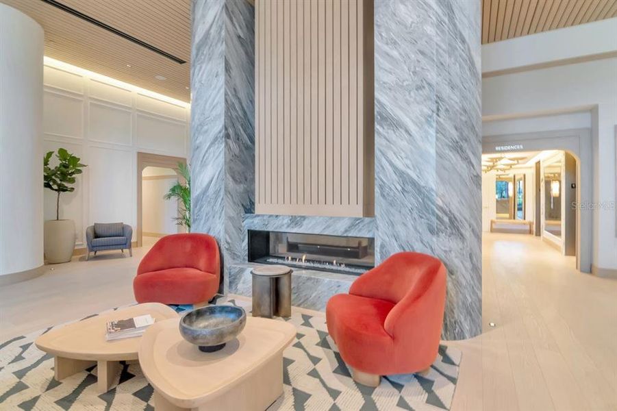 Furnished interior view inside a new home in , Tampa (Image 9).