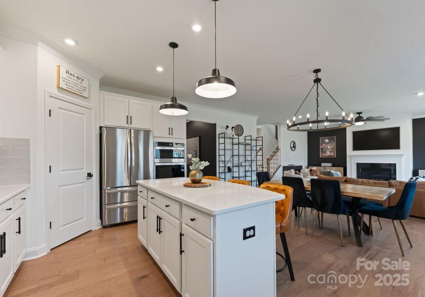 Furnished interior view inside a new home in , Charlotte (Image 42). Furnished interior view inside a new home in , Charlotte (Image 42).