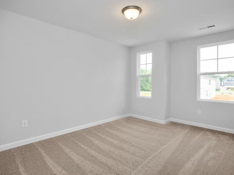 Spacious, unfurnished interior of a new home in Lake Park Villas, Wylie (Image 21).