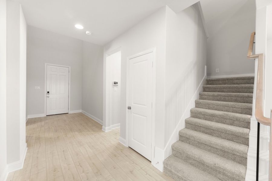 Representative unfurnished interior of a home built from the Hero by Rockwell Homes in Creekside, Royse City (Image 81). Representative unfurnished interior of a home built from the Hero by Rockwell Homes in Creekside, Royse City (Image 81).