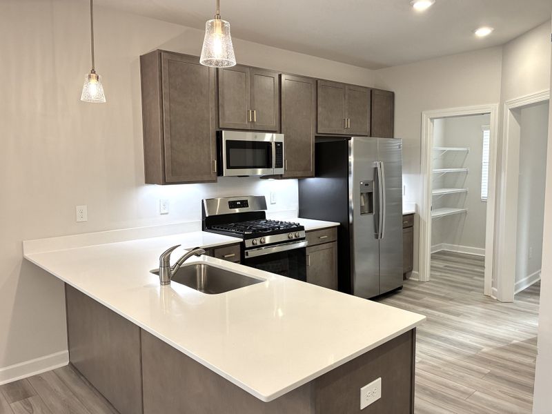 Furnished interior view inside a new home in Reidville Town Center, Reidville (Image 6).