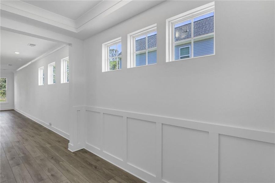 Spacious, unfurnished interior of a new home in Villas at Dawsonville, Dawsonville (Image 27).