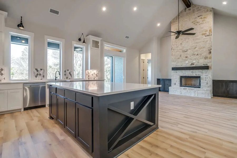 Representative furnished interior of a home built from the The Colin by Elmwood Custom Homes in Aledo Heights, Aledo (Image 34).