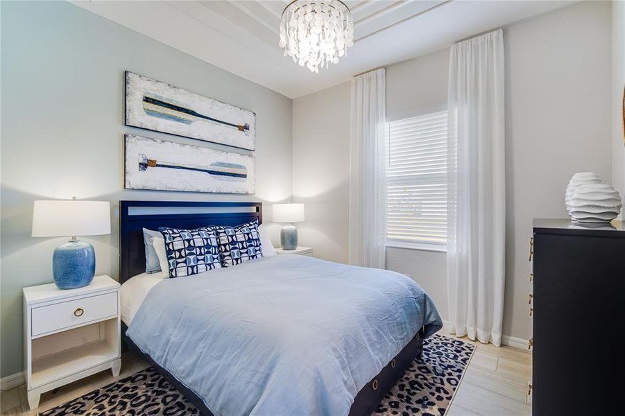 Furnished interior view inside a new home in Calusa Country Club, Lakewood Ranch (Image 18).