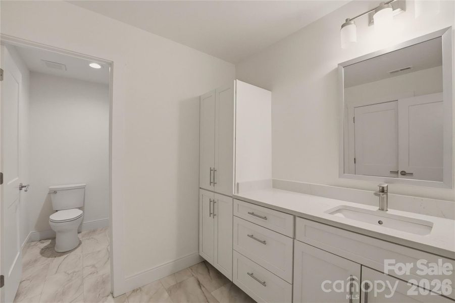 Second floor bathroom