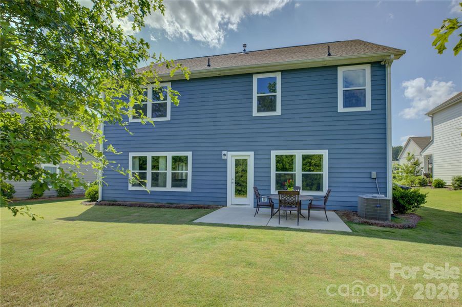 Exterior details and patio area of a home in , York (Image 3).