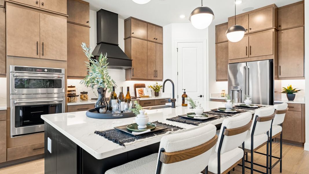 Representative furnished interior of a home built from the Pallazio II by Taylor Morrison in Esplanade at Rivergrass, Naples (Image 10).