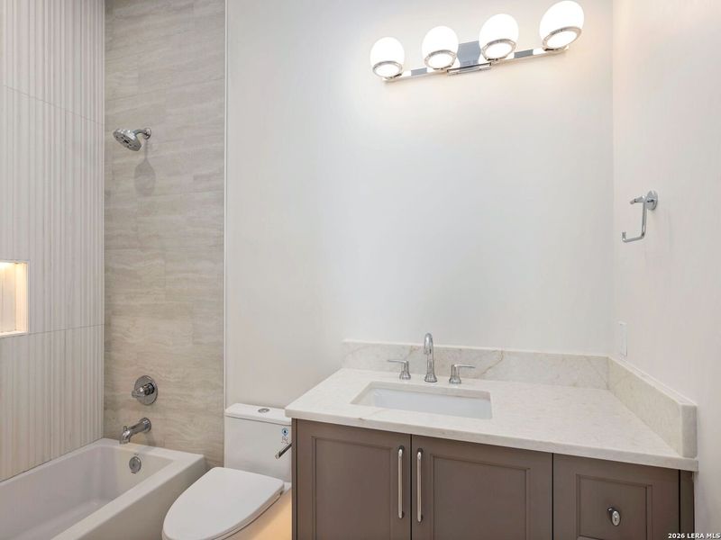 Furnished interior view inside a new home in , San Antonio (Image 6).