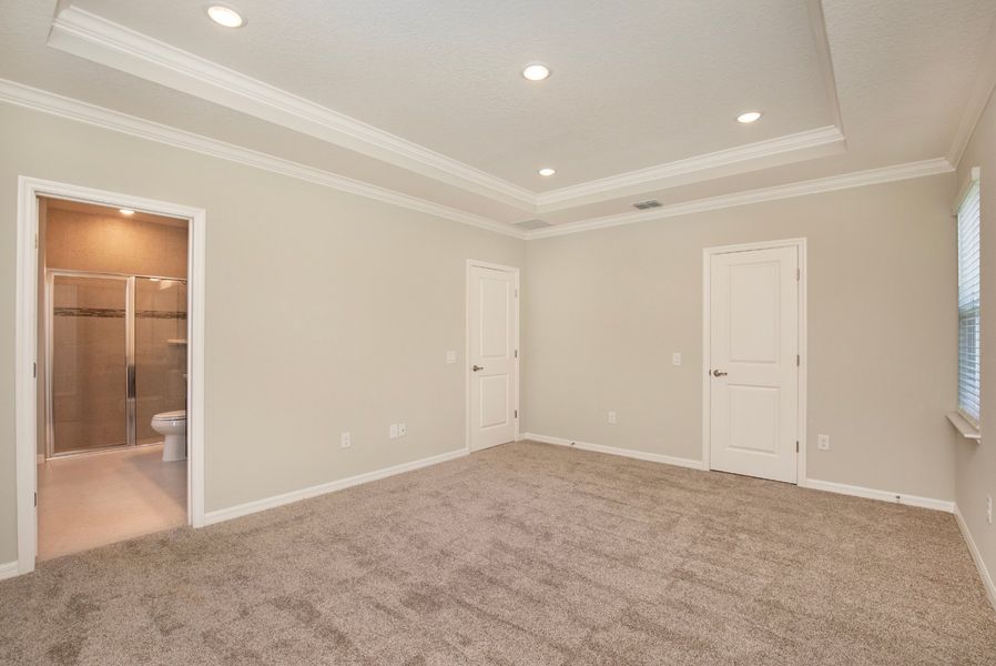 Spacious, unfurnished interior of a new home in Heritage Station, Punta Gorda (Image 19). Spacious, unfurnished interior of a new home in Heritage Station, Punta Gorda (Image 19).