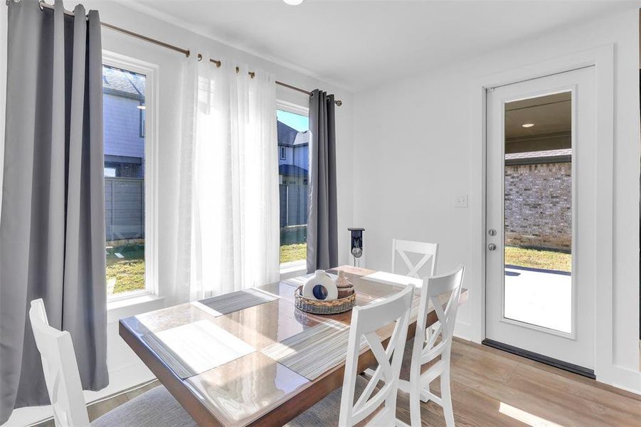 Furnished interior view inside a new home in Garden Collection at Union Park, Little Elm (Image 14).