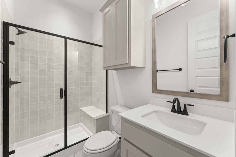 Furnished interior view inside a new home in Nelson Lake Estates, Rockwall (Image 7).